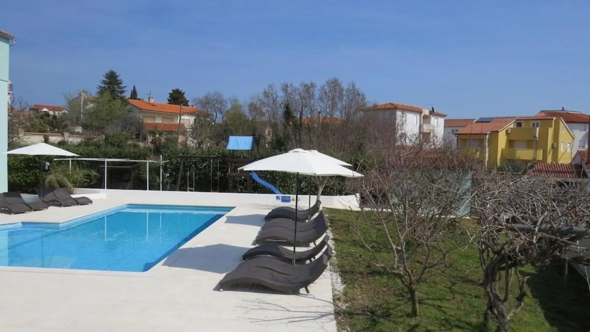 Residenz Benni 3 Mit Beheiztem Grossem Pool Apartment Medulin